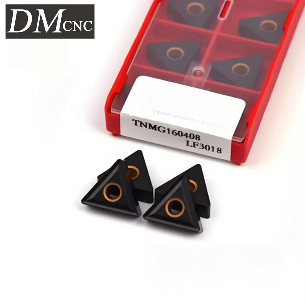 

TNMG160404/160408-LF3018 Inserts | Cast Iron CNC Turning | TiAlN+AlCrO Coated