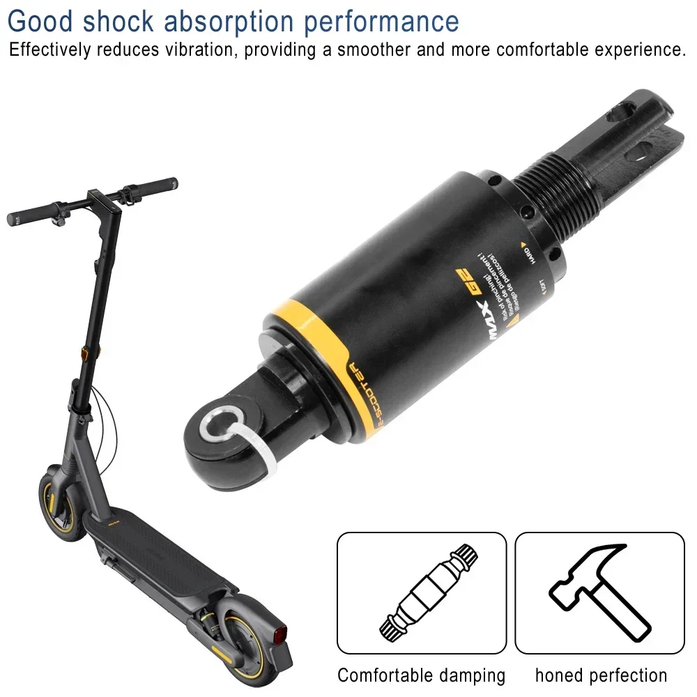 Original Rear Shock Absorber For Segway Ninebot Max G2 Electric Scooter G65 KickScooter Air Suspension Shock Repair Parts