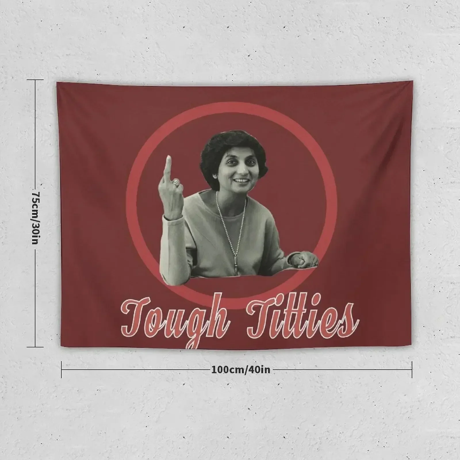 Tough Titties Tapestry Decorative Wall Room Ornaments Tapestry