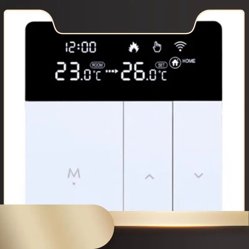 

Умный термостат Tuya Wi-Fi, температура воды, электрический подогрев пола, контроллер газового котла для Яндекса, Алисы, Alexa (B), Durable-N36