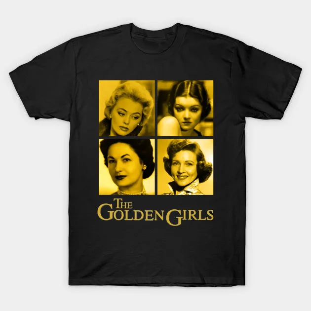 Forever Young The Golden Girls Shirt Black Men Unisex Size S-234XL CC781