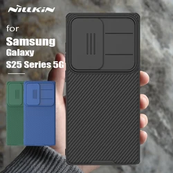 for Samsung Galaxy S25 Ultra / S25 Plus / S25 Case Nillkin CamShield Case Slide Camera Case Lens Cover Protection
