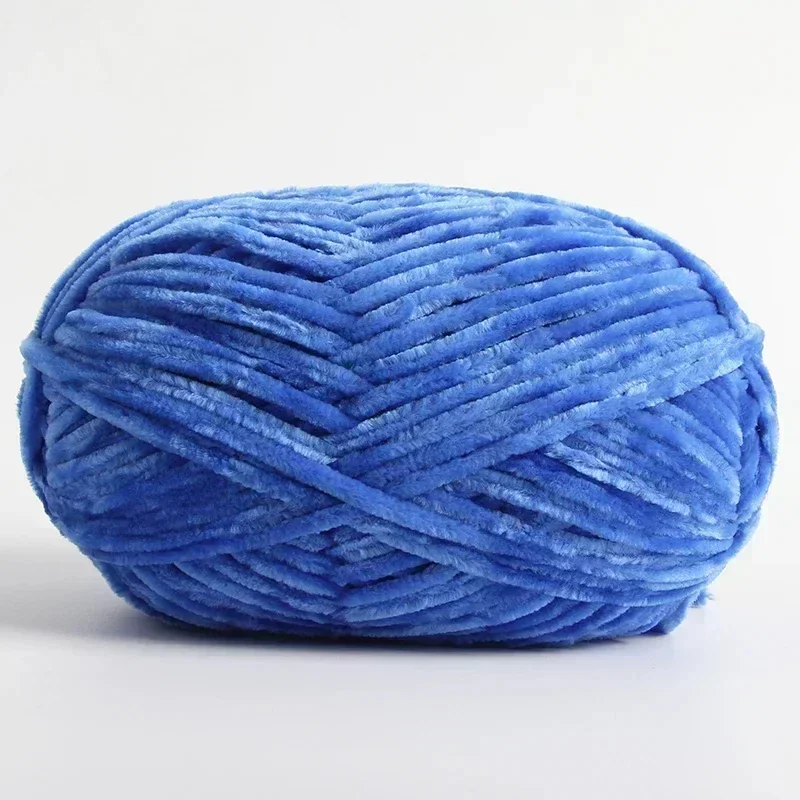 Soft Chenille Yarn 100g for Crafting Projects
