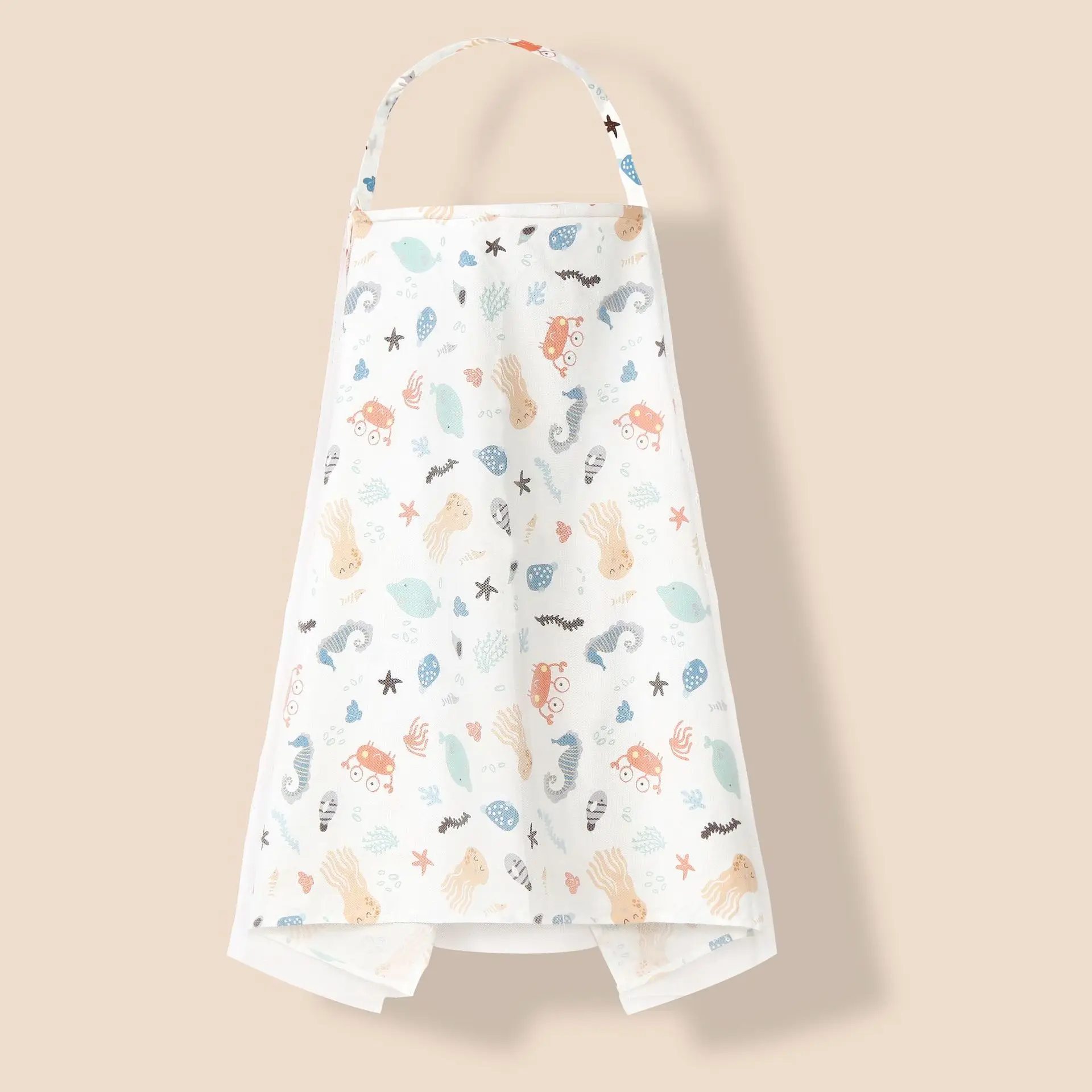 Cotton Nursing  Nursing Cloth Milk Covering Outdoor Activities  Nursing Clothes Covering Cloth Suspender Preventing Exposure　Ｐ１