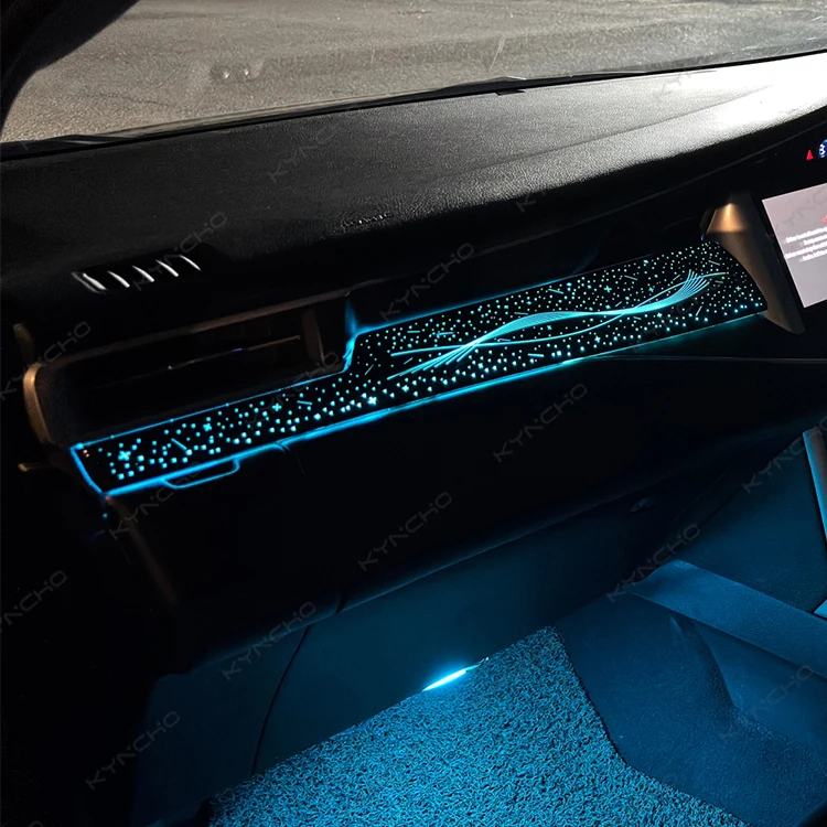 For Toyota INNOVA CRYSTA LED Car Ambient Light Symphony Color Changing Led Interior Car Light auto App Controlled Car Ambient Li