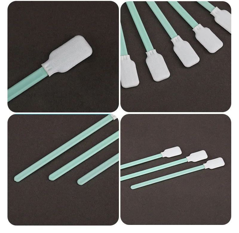 

50PCS Pack Cleaning Sponge Cloth Swabs Polyester Fibre Single Side Double Layer Cloth Swabs Car Cleaning and Maintenance Tools