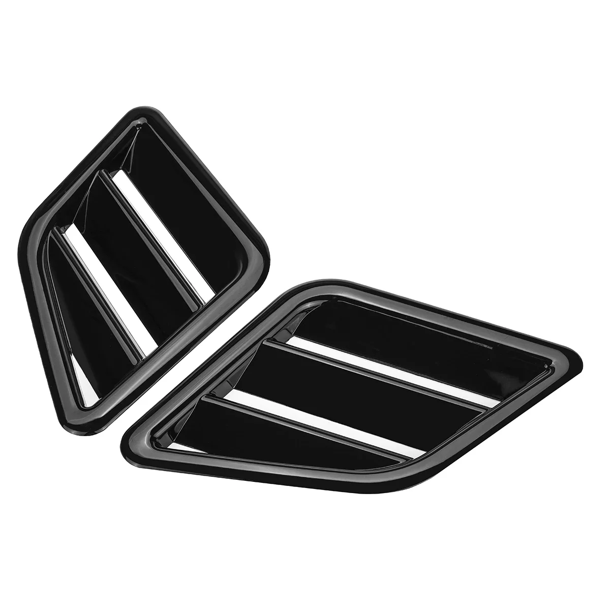 Max Style ABS Plastic Bonnet Vents Universal For Ford For Vauxhall FOR Focus RS For Corsa Fiesta Font Bumper Hood Vent Sticker