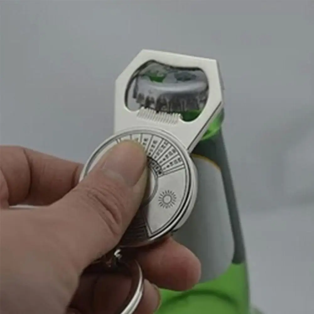 

Модный креативный рождественский подарок, вечный брелок для ключей, новинка, брелоки, открывалка для бутылок, металлический брелок для ключей