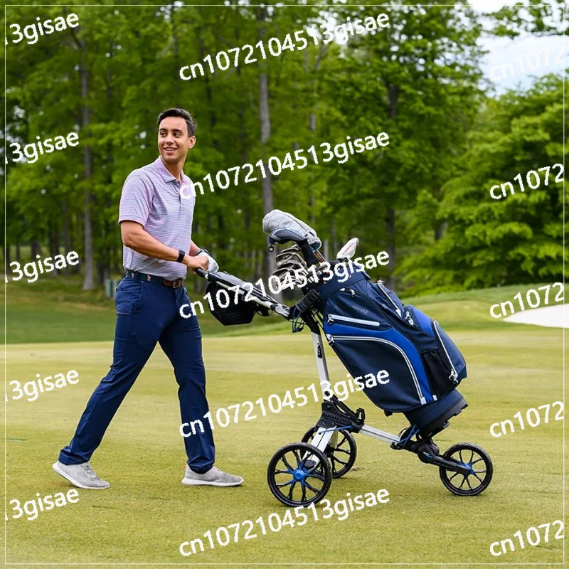 Remote Control Golf Cart with Automatic Downhill Control and A Compact Folding System.