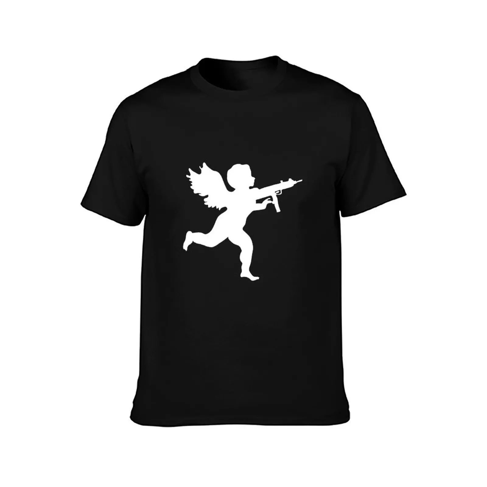 Vanilla Ice Cupid Logo T-Shirt, Summer Casual Cotton Tee, Oversized Streetwear Tops, Vintage Graphic Print, Unisex Men Women