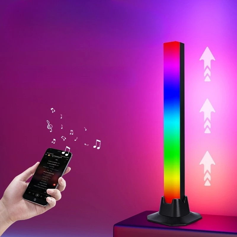Colorful RGB Mood Light Remote Control Bluetooth Control Lights Study Bedroom Bedside Ambient Lamp Room Interior Decorating Lamp