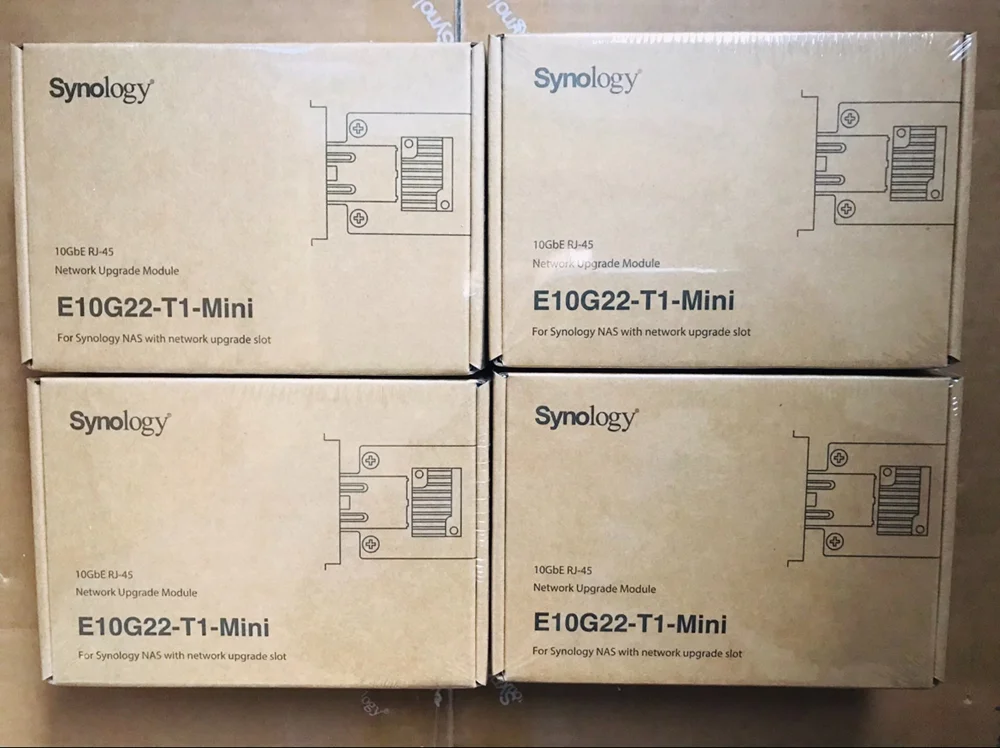 Módulo Ethernet Original Synology E10G22-T1-Mini RJ45 10G para DS923+ DS723+ RS422+ DS1522+