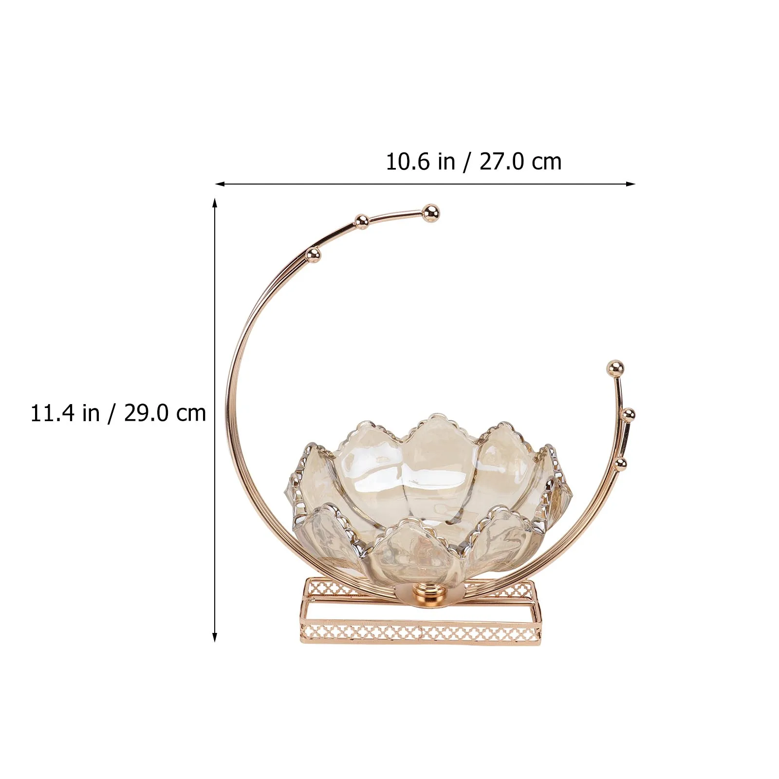 

1Pcs Fruit Tray Nordic Style Simple Design Desktop Storage Tray for Home Kitchen Snack Container Decorative Tabletop Organizer