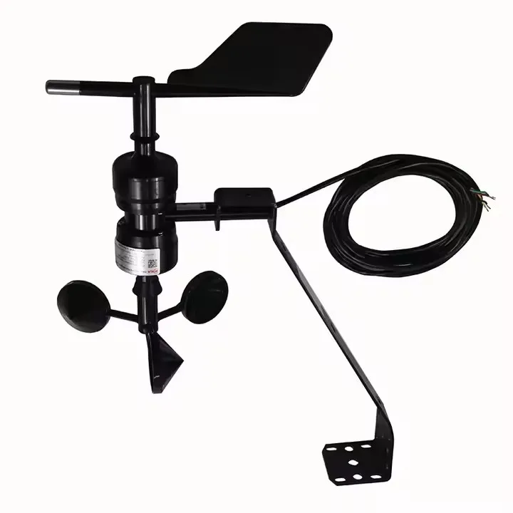 ODM Factory 9-30V DC Digital RS485 Modbus Integrated  Plastic 3 Cup Anemometer Wind Speed Direction Sensor for Weather Station