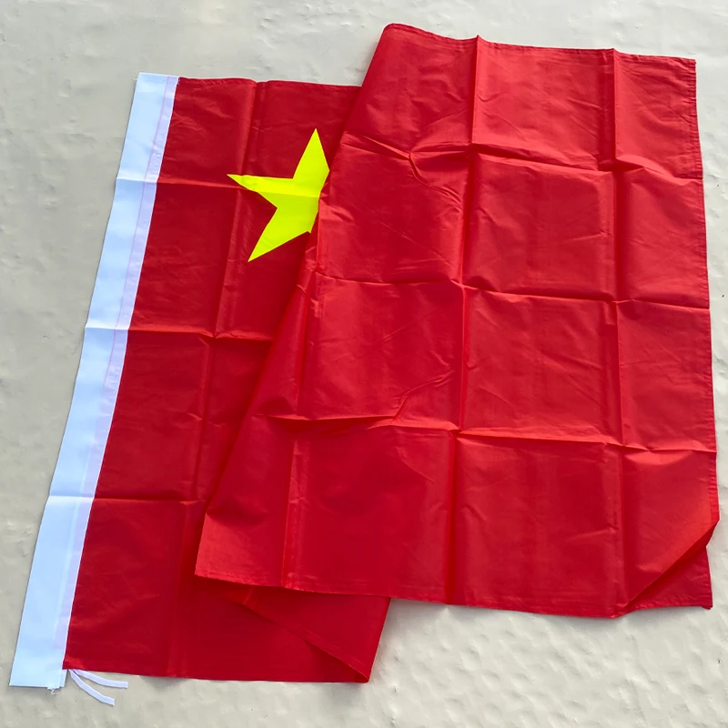 EOODLOVE FLAG Chinese Flag 96X144cm High Quality Polyester Fiber People's Republic of China Five Star Red Flag Hanging Flag