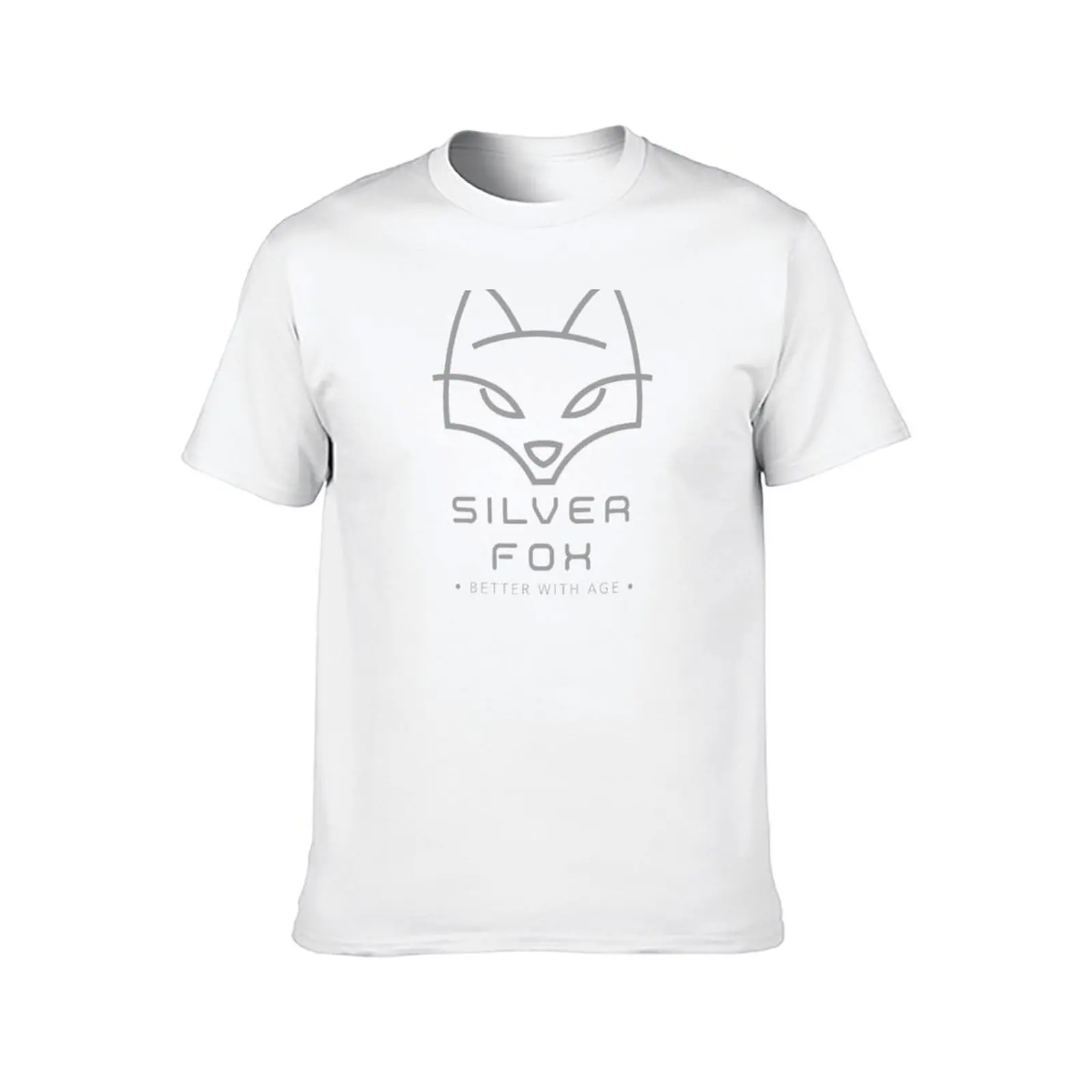 تي شيرت Silver Fox Better With Age تي شيرت أنيمي تي شيرت رجالي تي شيرت للرجال