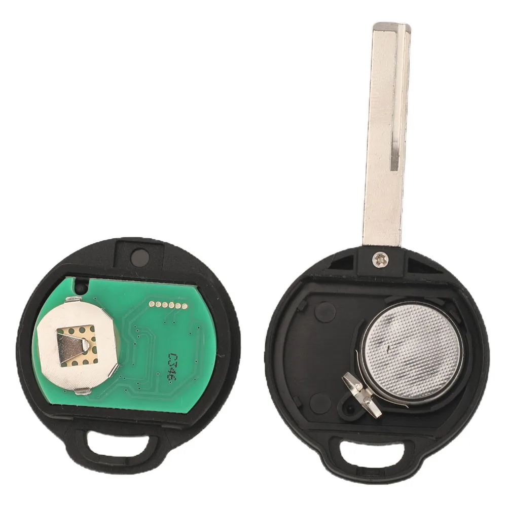 Jingyuqin ID46 PCF7941 315/433MHz 2 pulsanti Remoce chiave per auto per Mitsubishi Colt 2002-2012 Cabriolet 2006-2008 Smart HU56 Blade