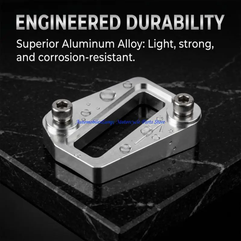 H7BD High Precise Mass Air Installation Bracket Rack Adapter Suitable for Engines Aviation Grade Aluminum Construction