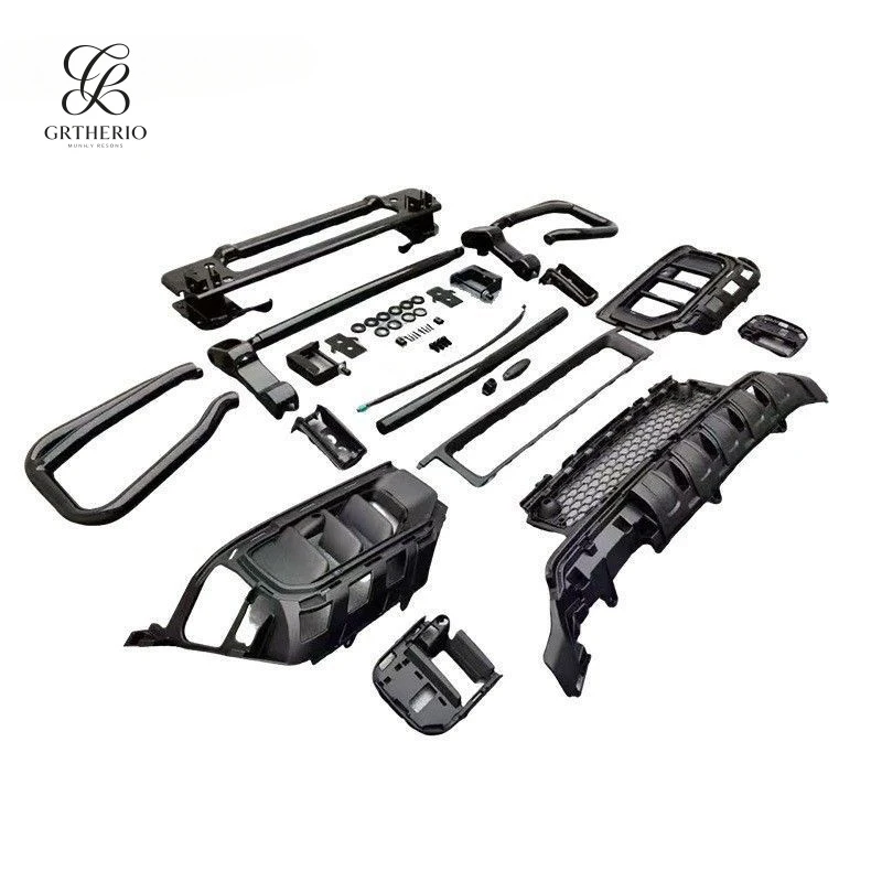 

Suitable for Mercedes-Benz G-Class 465 bbs hood, rear spoiler, hood cover, modified front bumper, bull bar, anti-collision