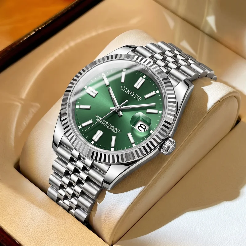 New Women Mechanical Watch High end Luxury Elegant Calendar Small dial Steel Band Leisure Women\'s Mechanical wrist watches