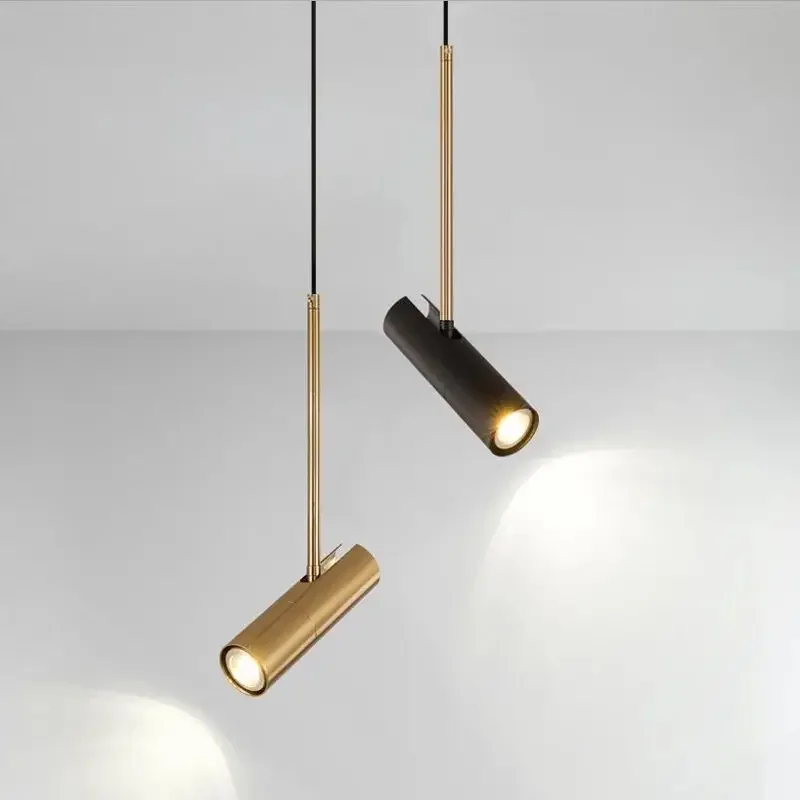 

Nordic household background wall cloakroom gold led spotlight clothing shop coffee shop light led baby room pendant lights