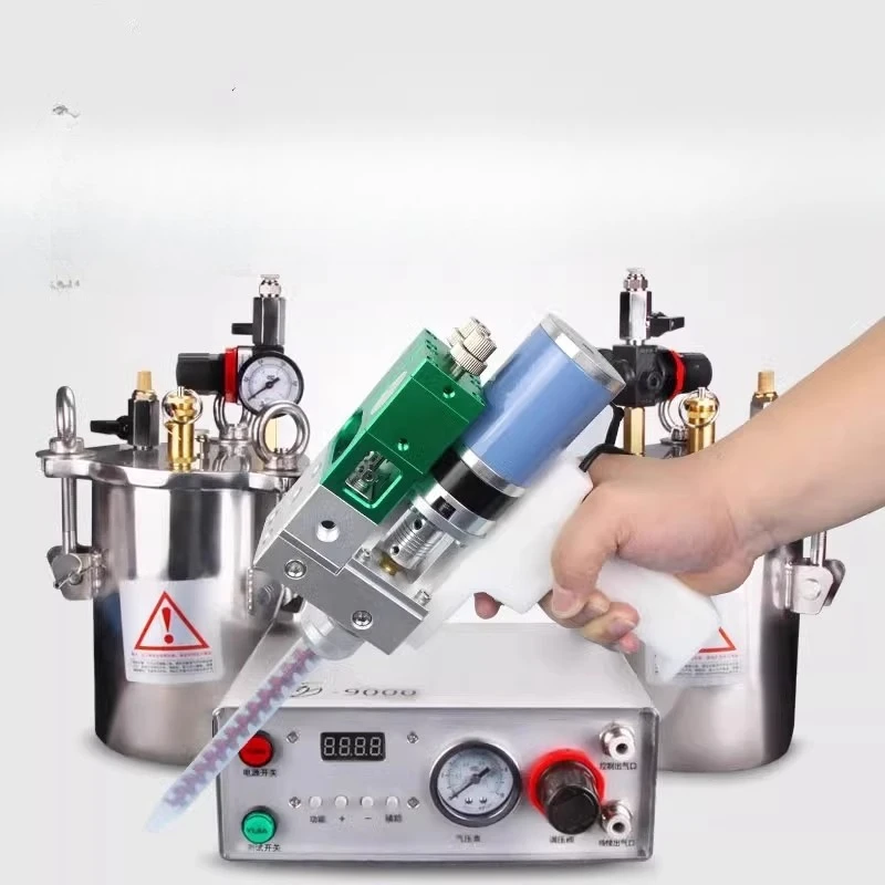

MY126D handheld valve mobile dispensing machine manual electric mixing double liquid valve
