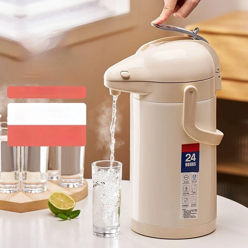 

Мешок для горячей воды под давлением воздуха 4 л со стеклянным вкладышем, бутылка для физиотерапии для облегчения боли в мышцах, дизайн инфляции насоса