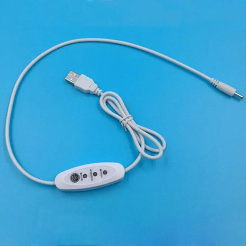 5V Usb DC3.5 Three-gear Temperature Regulating Line Heating Eye Mask Temperature Control Timing Switch Line