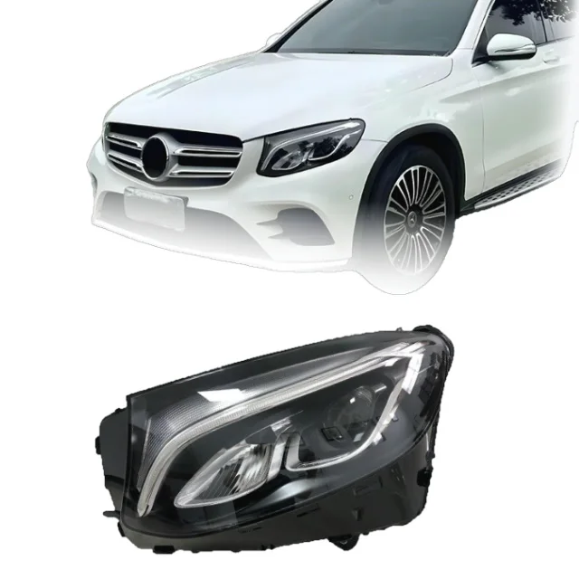 

W253 X253 GLC Headlight Head Lamp LED for MERCEDES BENZ 2016 2017 2018 2019 GLC200 2539060901 2539061001