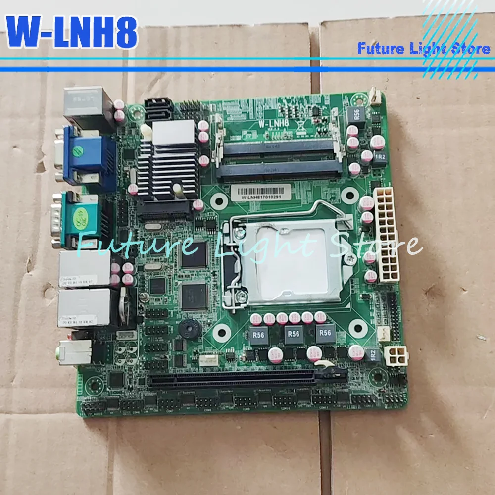 W-LNH8 Computer Industrial Control Mini Dual Gigabit Network Port Dual VGA Motherboard