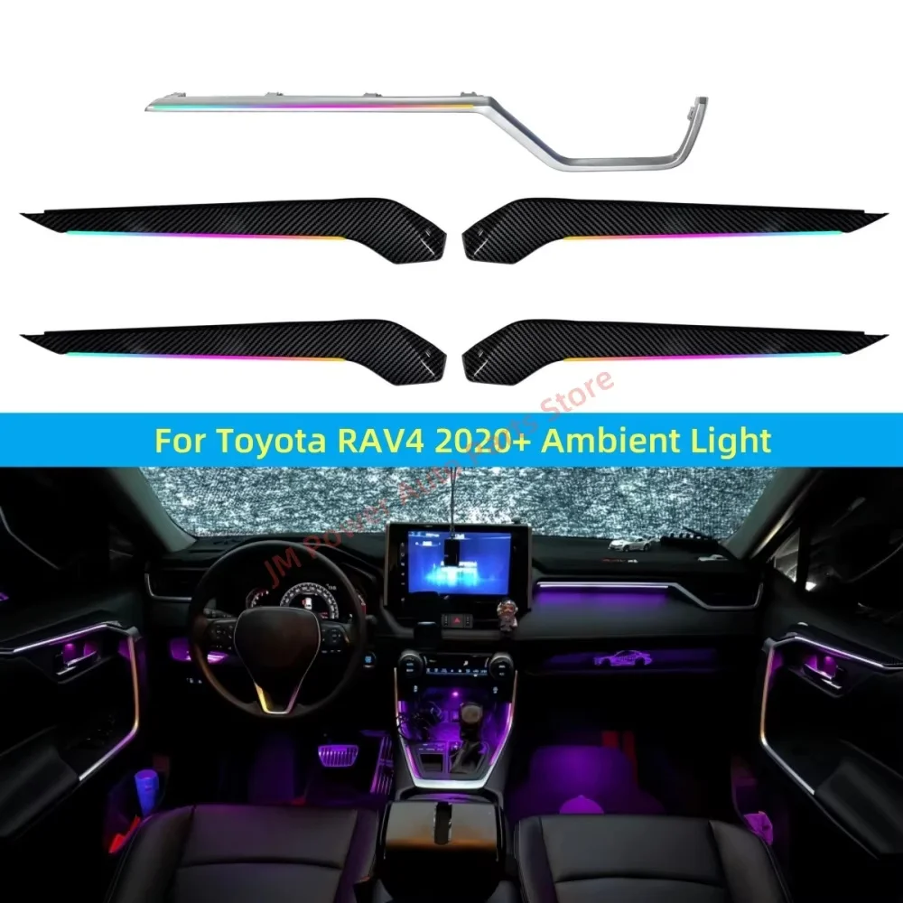 Atmosphere lamp For Toyota RAV4 Ambient Light automotive interior lighting upgrade Car accessories special buttons &APP control