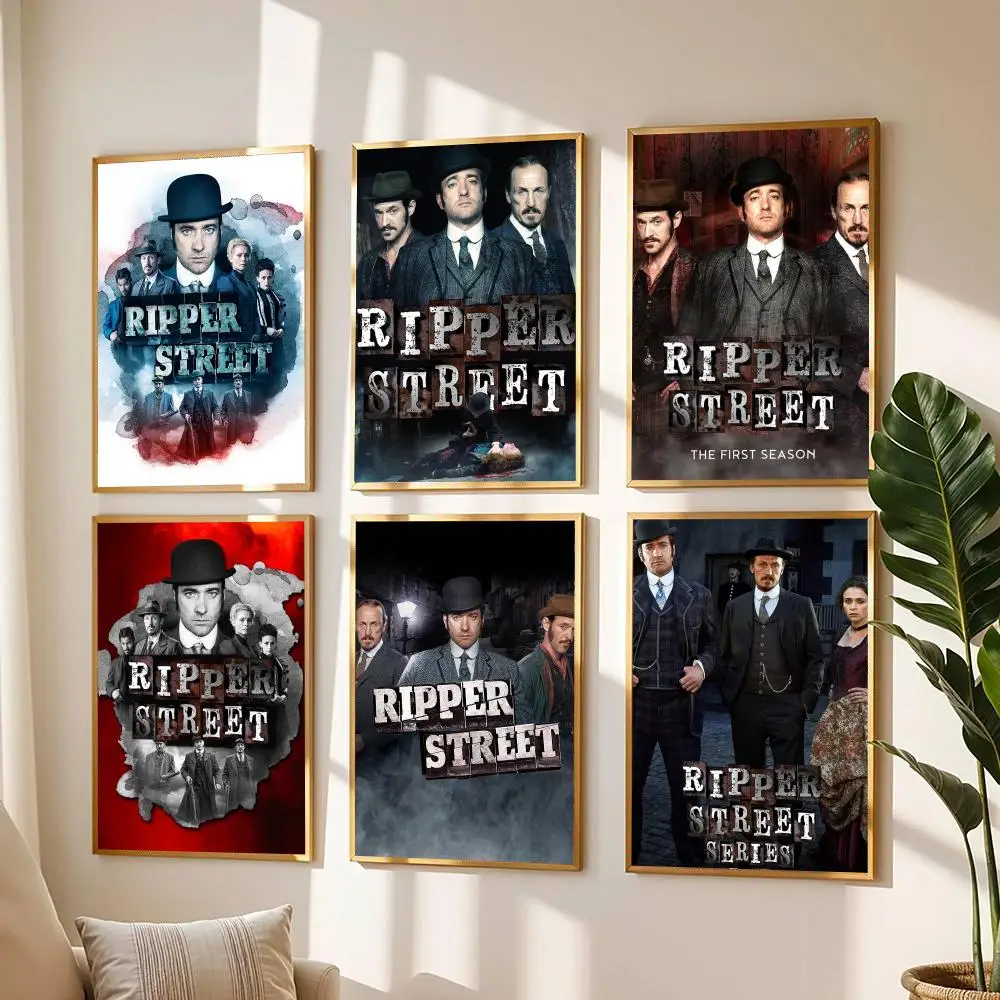 tv series R-Ripper Street-T Painting Calligraphy Boho Botanical Decor for Living Room  Elegant Home Style