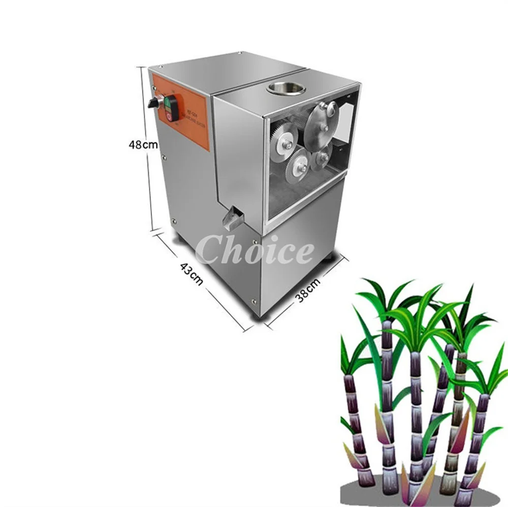 250kg/h Electric Sugarcane Juicer Crusher Extractor Machine Fresh Sugar Cane Juicing Press Machines Commercial Sugar Cane Juice