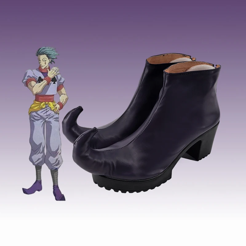 Hisoka Cosplay Shoes Anime Hunter×Hunter Artificial Leather Boots For Men