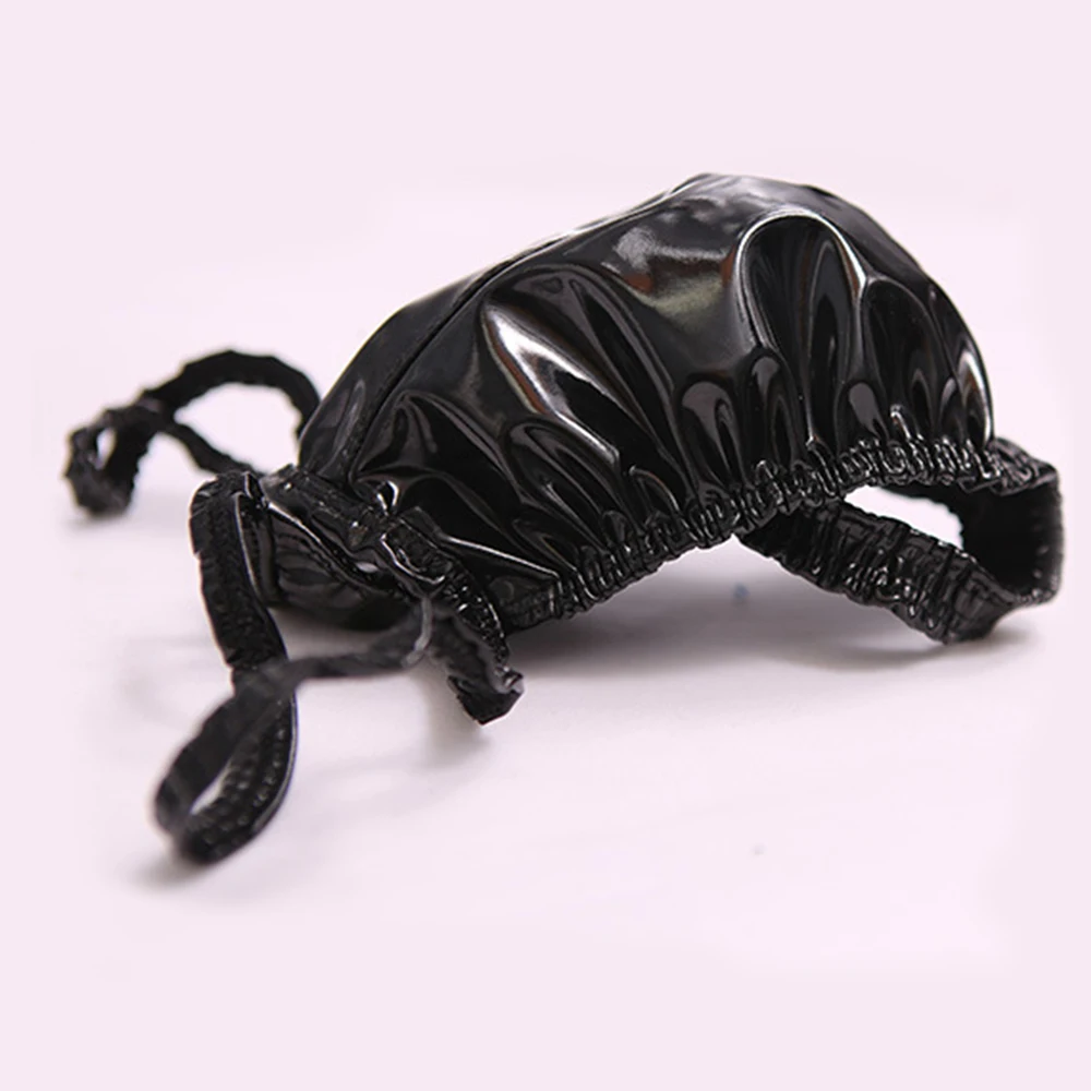 Мужские стринги из лакированной кожи с Т-образной спинкой, стринги с открытой спиной, нижнее белье с низкой посадкой, бикини, мужские плавки, выпуклая сумка, трусы, трусики-бикини