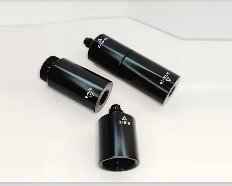 センターアダプト プールキュー延長用 アルミニウム 5/16x18 3/8x8