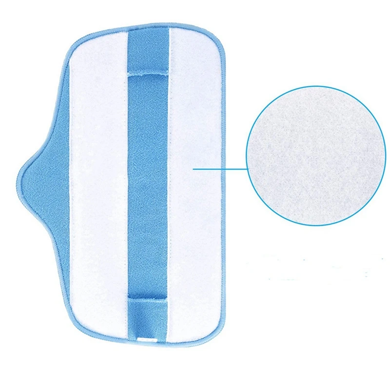 5PCS Microfiber Steam Cleaner Pads Mop Cloth For Mcculloch Mc1275 Steamfas Sf-275 Sf-370