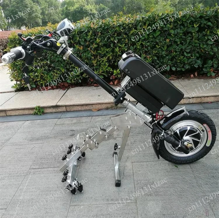 Quick Fold Electric Wheelchair Tractor - Modified Front Drive Traction for Disabled & Mobility Use