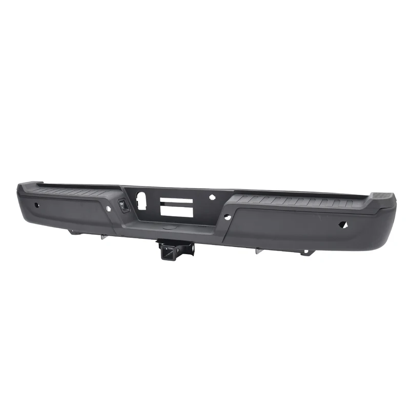 

Factory Hot Selling Auto Part Black W/MAX Towing W/ Rear Sensors Holes W/ Side Active Sensor Hole Rear Bumper for F150 2021