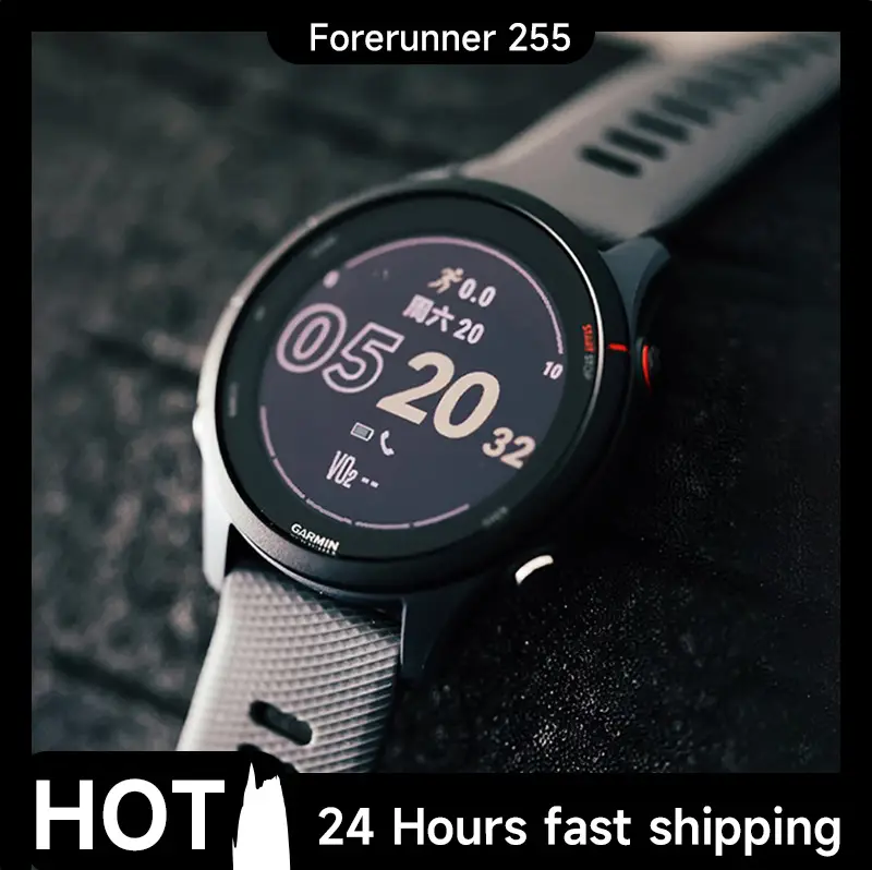 ساعة Garmin Forerunner 255 الذكية - للجري والركوب والسباحة، تدريبات ثلاثية وماراثون وألعاب قوى - 5