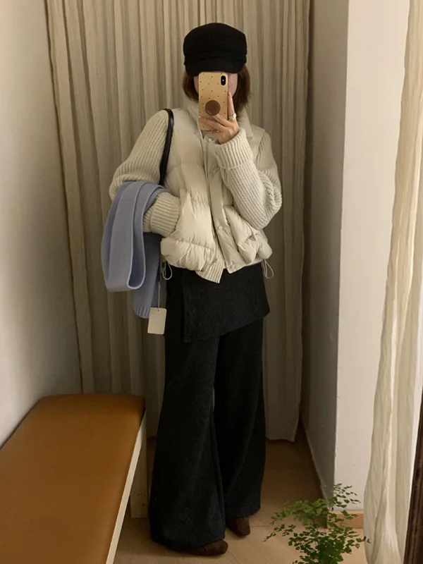 

Новая женская зимняя модная куртка с воротником-стойкой, утепленная хлопком, в стиле пэчворк, на молнии, повседневная, теплая, в корейском стиле, с длинными рукавами