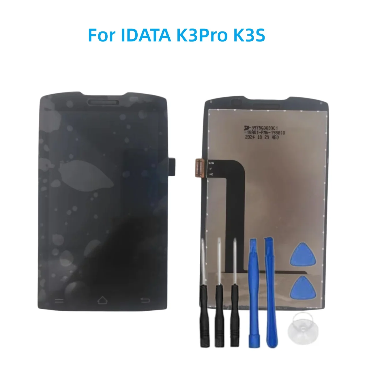新しい液晶ディスプレイ-idata-k3pro-k3s-タッチスクリーンアセンブリデジタイザー交換用ガラス