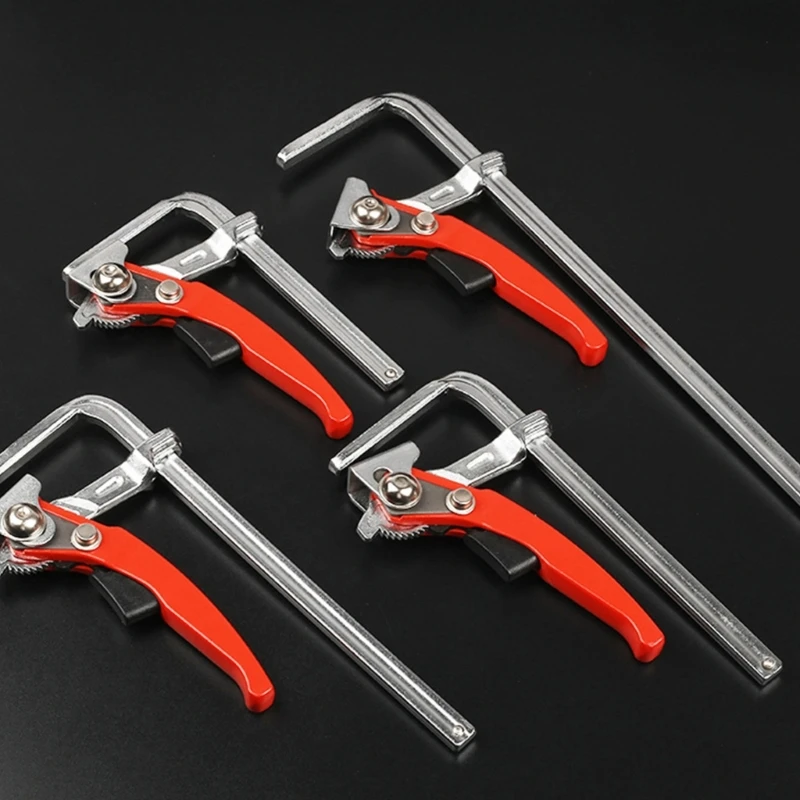 Adjustable Table Clamps for Woodworking Tool Desktop Fixing Clamps Benches Hold Down Clip for Workbenches Fixing Clamps Dropship