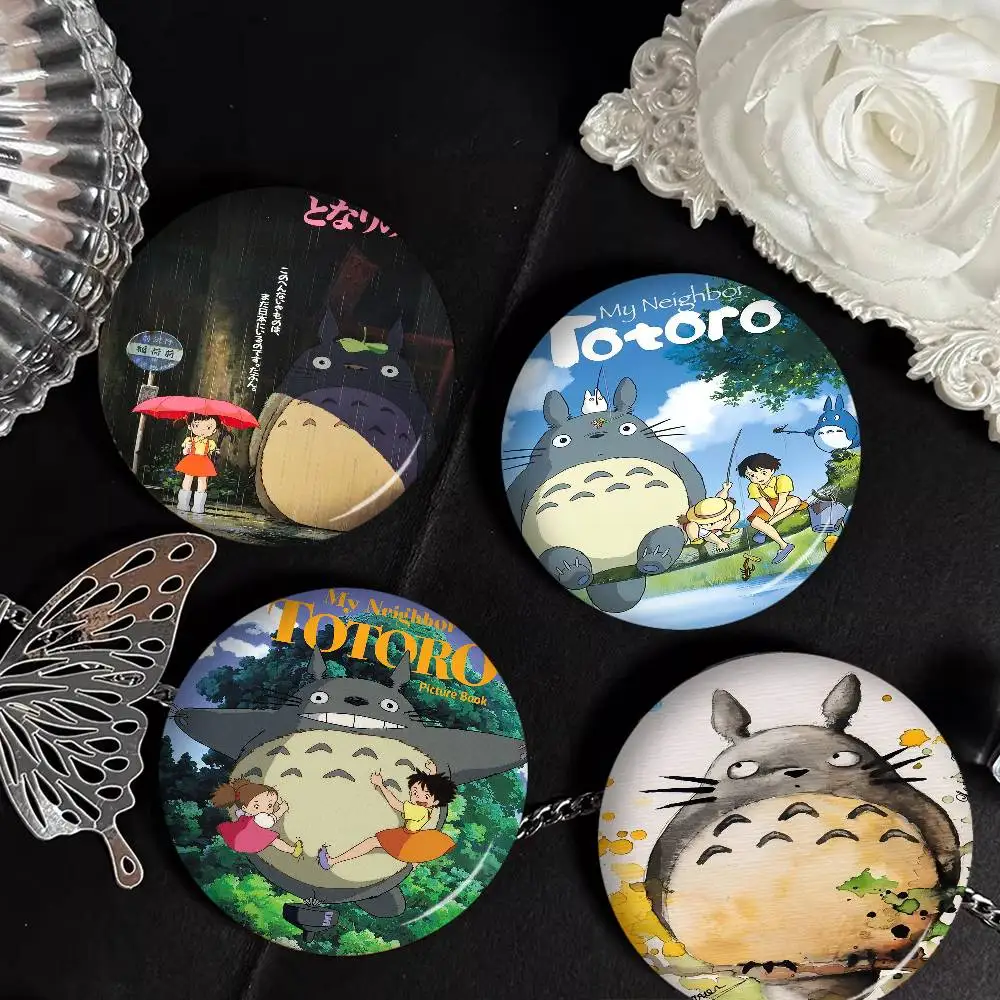 T-Totoros Kunst Cartoon Weichblech-Anstecknadel Brosche Metall-Abzeichen Maßgefertigter Schmuck Zubehör für Hut Tasche Revers