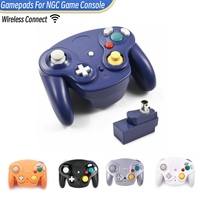 5 Colors Wireless Gamepad Controller for NGC game console with 2.4G Adapter Gamepads Joystick for GameCube Video Game Console