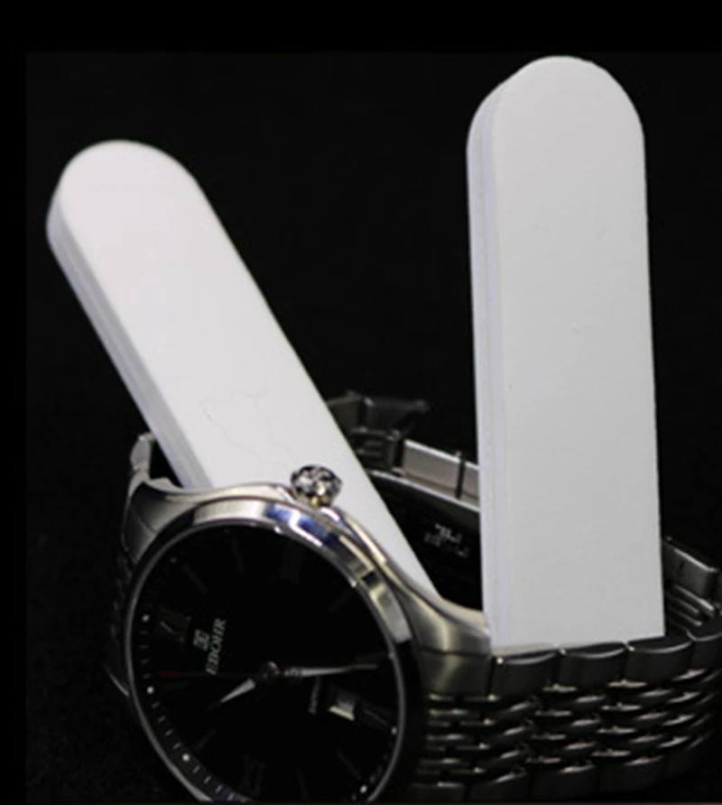 10pcs 9*2*0.7cm Silver Polishing Stick Rub Cleaner Wipe Bar Buffing Pad Grinding Sand Surface Tarnish Remover Jewelry