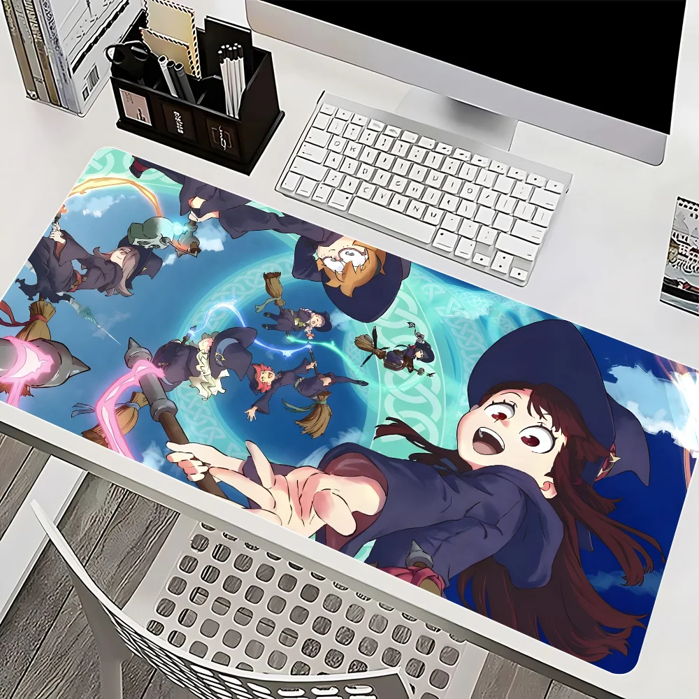 L-Little Witch A-Academia Mousepad Mause Pad Mouses Rug Office Accessories Desk Mat Mousepad Keyboard Gaming Pc Mats