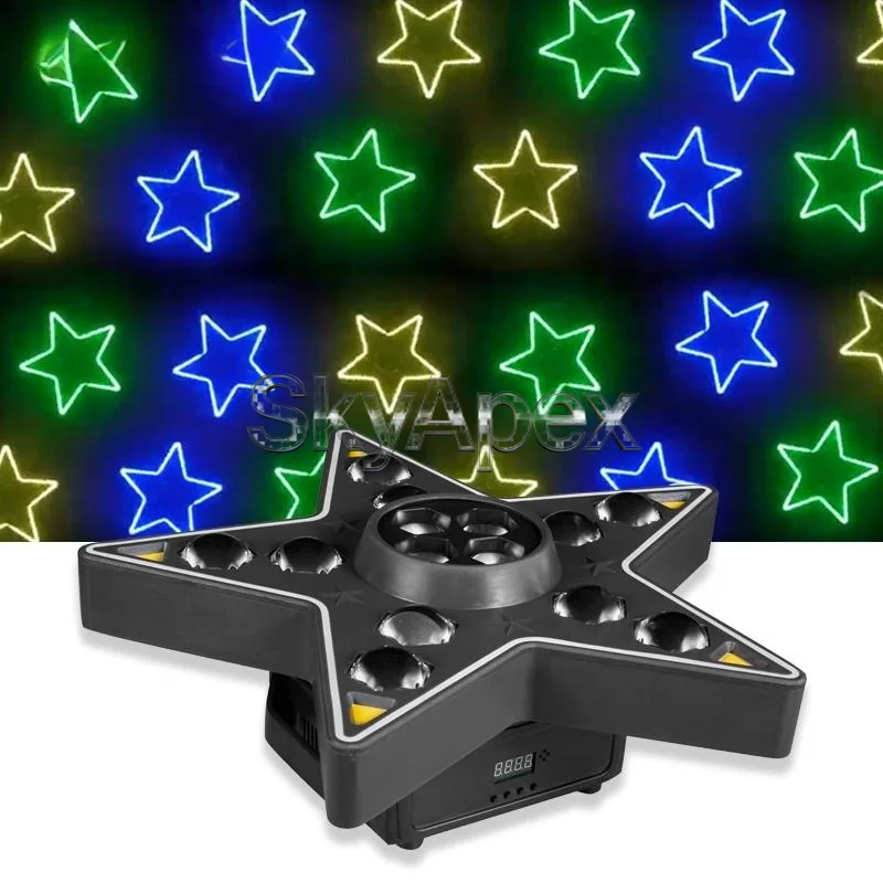 Starry Sky Beam Light Stepless Rotating Strobe Lamp Wedding Banquet Bar KTV Stage Atmosphere Light Wholesale