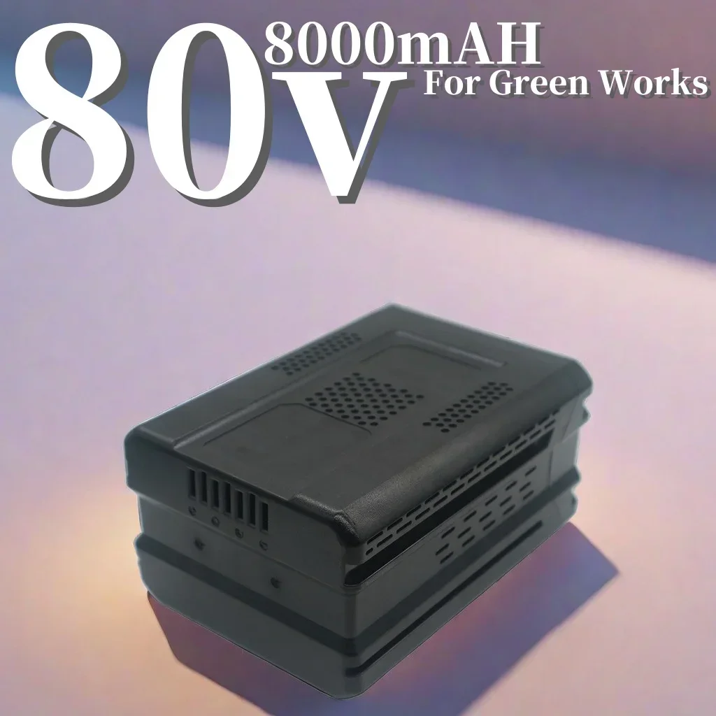 80V 8000mAh Replacement Battery,for Greenworks PRO 80V Li-ion Battery GBA80150 GBA80150 GBA80200 GBA80250 GBA80300 GBA80