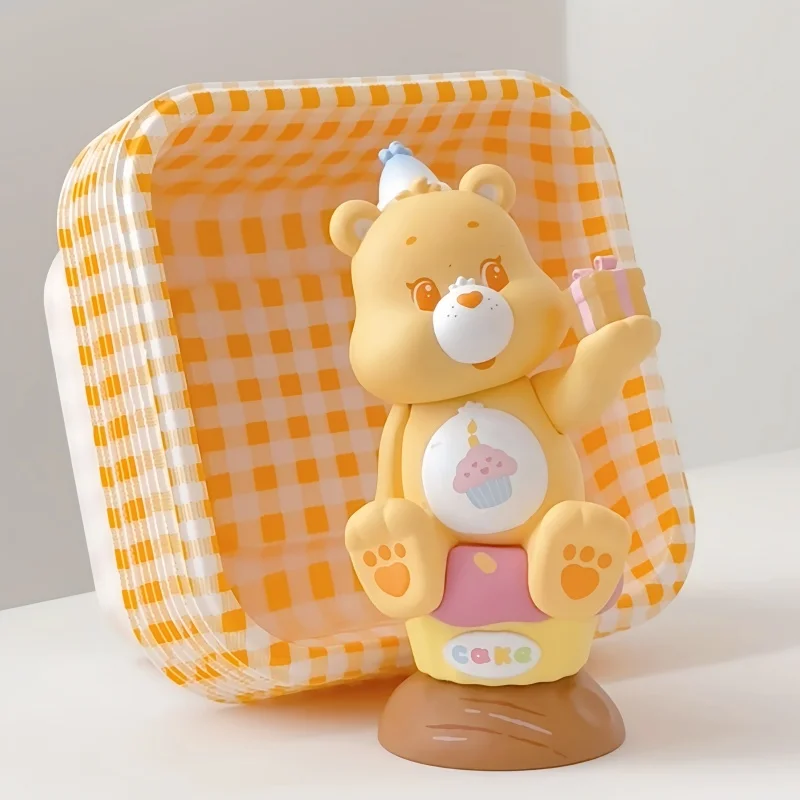 Новый хит продаж, аутентичный маленький медвежонок, исцеляющая планета серии, сюрприз, слепая коробка, милая настольная кукла ручной работы, украшение, подарки для девочек